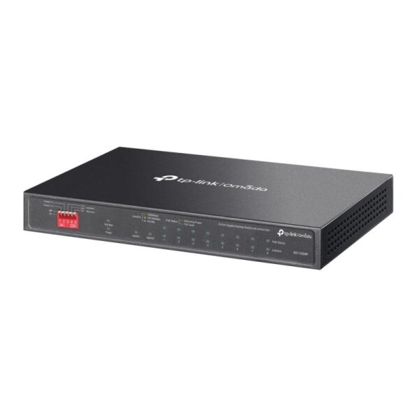 Omada 10-Port Gigabit Desktop Switch with 8-Port PoE+ PORT - DS110GMP