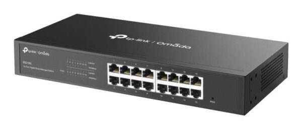 Omada 16-Port Gigabit Easy Managed Switch PORT: 16× Gigabit - ES216G