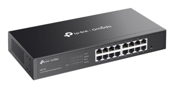 Omada 16-Port Gigabit Easy Managed Switch PORT: 16× Gigabit - ES216G