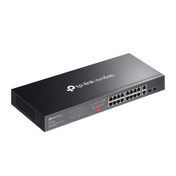 Omada 18-Port Gigabit Rackmount Switch with 16-Port PoE+ PORT - DS1018GMP
