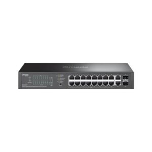 Omada 20-Port Switch ES220GP,,  16× 10/100/1000 Mbps PoE+ RJ45