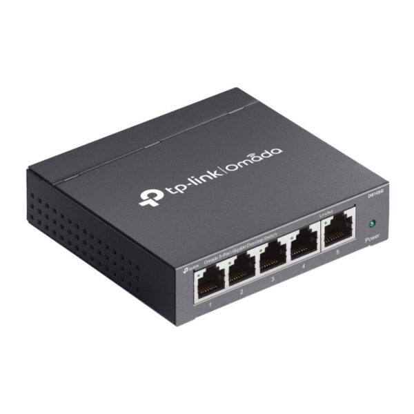 Omada 5-Port Gigabit Desktop Switch PORT: 5× Gigabit RJ45 - DS105G
