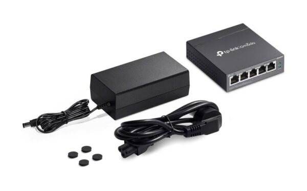 Omada 5-Port Gigabit Desktop Switch with 4-Port PoE+ PORT - DS105GP