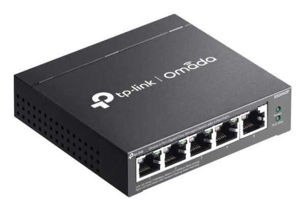 Omada 5-Port Gigabit Easy Managed Switch PORT: 5× Gigabit - ES205G