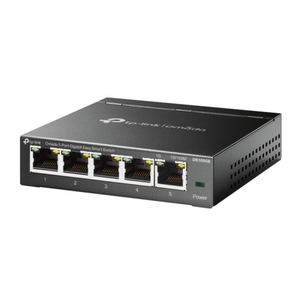 Omada 5-Port Gigabit Easy Smart Switch PORT: 5× Gigabit - DS105GE