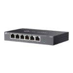 Omada 6-Port 10/100 Mbps Desktop Switch with 4-Port PoE+ - DS106P