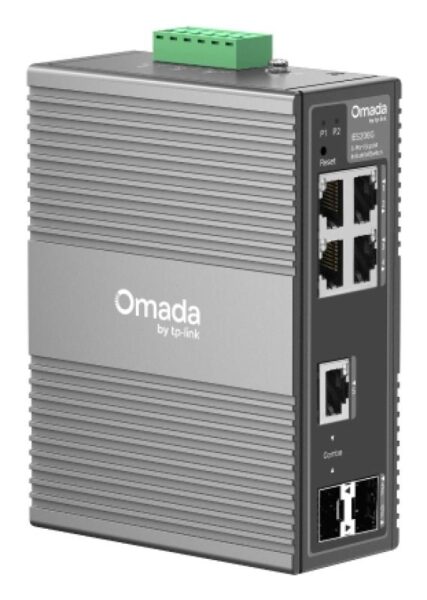 Omada 6-Port Gigabit Industrial Easy Managed Switch 4× Gigabit - IES206G