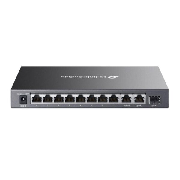 Omada 8-Port 10/100Mbps + 3-Port Gigabit Desktop Swi - DS111P