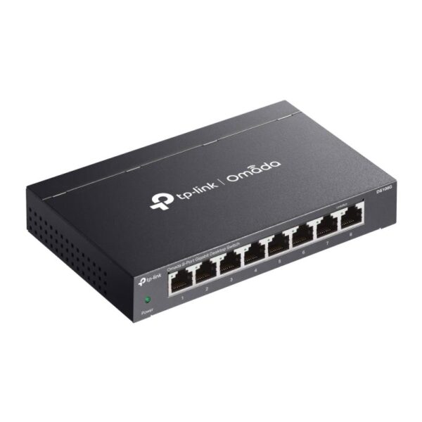 Omada 8-Port Gigabit Desktop Switch PORT: 8× Gigabit RJ45 - DS108G