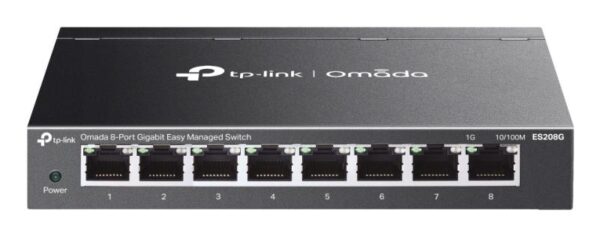 Omada 8-Port Gigabit Easy Managed Switch PORT: 8× Gigabit - ES208G