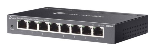 Omada 8-Port Gigabit Easy Managed Switch PORT: 8× Gigabit - ES208G