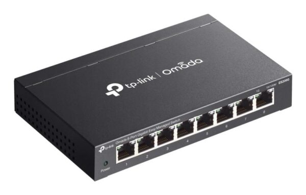 Omada 8-Port Gigabit Easy Managed Switch PORT: 8× Gigabit - ES208G
