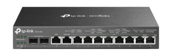 TP-LINK Omada Router 3 in 1 VPN Gigabit Multi-WAN - ER7212PC