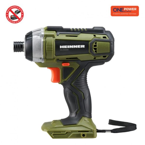 ONE POWER by HEINNER MASINA DE INSURUBAT CU IMPACT 18V 160NM - HR-LMGA003