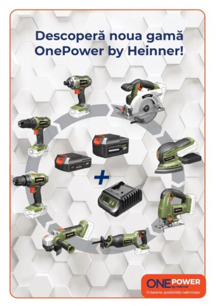 ONE POWER by HEINNER SLEFUITOR 18V 1200 OPM - HR-LSA001
