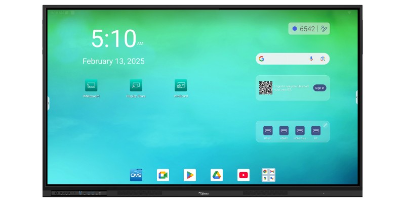 OPTOMA Touch 3 Series 75" interactive flat panel display - H1F0H07BW101-01 OPTOMA Touch 3 Series 75" interactive flat panel display - H1F0H07BW101 - imagine 1