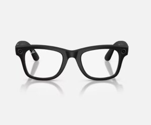 ORW4012 META WAYFARER High Bridge Fit - Matte Black - Clear - RW4012 601SSB 50-22
