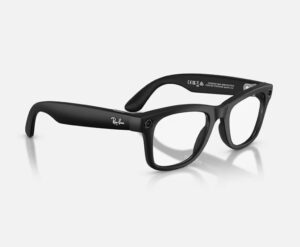 ORW4012 META WAYFARER High Bridge Fit - Matte Black - Clear - RW4012 601SSB 50-22