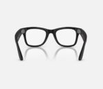 ORW4012 META WAYFARER High Bridge Fit - Matte Black - Clear - RW4012 601SSB 50-22 - imagine 3