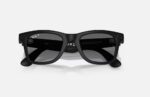 ORW4012 META WAYFARER High Bridge Fit - Matte Black - RW4012 601ST3 50-22 - imagine 3