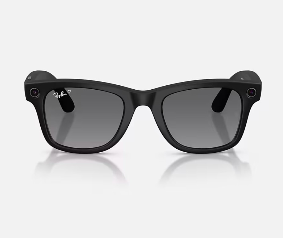 ORW4012 META WAYFARER High Bridge Fit - Matte Black - RW4012 601ST3 53-22-01 ORW4012 META WAYFARER High Bridge Fit - Matte Black - RW4012 601ST3 53-22 - imagine 1