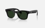 ORW4012 META WAYFARER High Bridge Fit - Shiny Black - RW4012 601/1M 53-22 - imagine 2