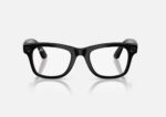 ORW4012 META WAYFARER High Bridge Fit - Shiny Black - RW4012 601/1M 53-22 - imagine 3