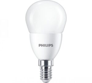 Pachet 2 becuri LED Philips P48, EyeComfort, E14, 7W (60W) - 000008719514310193