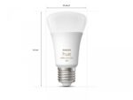 Pachet 2 becuri LED RGB inteligente Philips Hue, Bluetooth - 000008719514291317