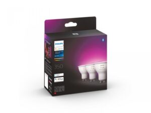 Pachet 3 becuri LED RGB inteligente Philips Hue, Bluetooth - 000008719514342767