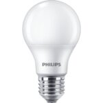 Pachet 4 becuri LED Philips A60, E27, 9W (60W), 806 lm - 000008718699718077