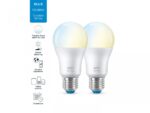Pack of 2 bulbs LED clever WiZ Connected A60, Wi-Fi + Bluetooth - 000008719514551015