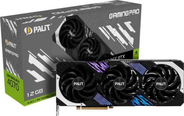 Palit GeForce RTX 4070 GamingPro 12GB GDDR6X 192 bit, PCIE 4.0 - NED4070019K9-1043A