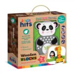 PANDA ȘI PRIETENII SAI, JUCARIE LEMN - KH20/006 - imagine 3