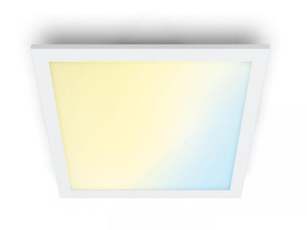 Panou LED inteligent WiZ Panel SQ, Wi-Fi, control vocal - 000008719514554856