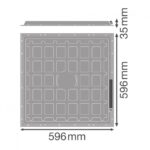 Panou LED Ledvance PANEL Essential, 36W, 3850 lm, lumina - 000004058075762657