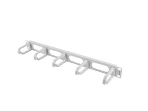 Panou management cabluri 5 inele - tip B, 1U, gri - AK-1205-S