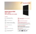 Panou Solar Fotovoltaic Monocristalin HiKu6 Mono PERC CS6R-400MS Black - CS6R-400MS-BKFR.T6