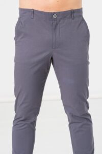 PANTALONI LUNG CASUAL BARBATI GREY L - PS2122-07-24G-L