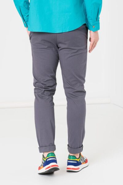 PANTALONI LUNG CASUAL BARBATI GREY L - PS2122-07-24G-L