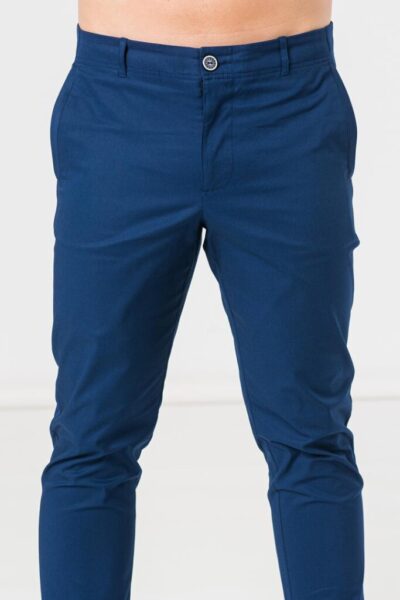 PANTALONI LUNG CASUAL BARBATI NAVY L - PS2122-07-11N-L