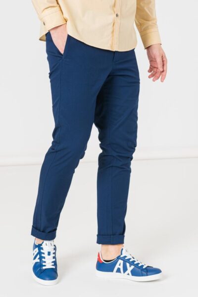 PANTALONI LUNG CASUAL BARBATI NAVY L - PS2122-07-11N-L