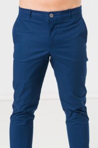 PANTALONI LUNG CASUAL BARBATI NAVY M - PS2122-07-11N-M