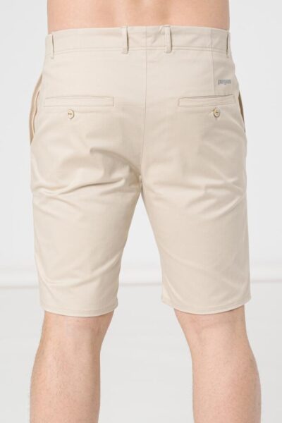 PANTALONI SCURT CASUAL BARBATI BEIGE L - PS2122-11-30B-L