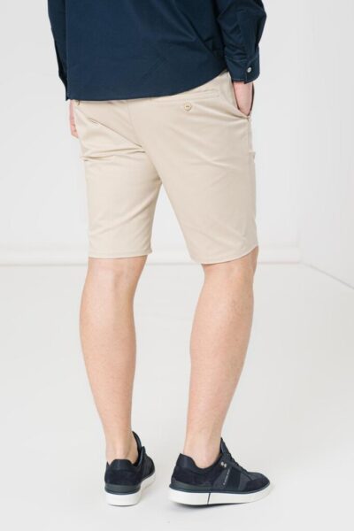 PANTALONI SCURT CASUAL BARBATI BEIGE S - PS2122-11-30B-S