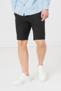 PANTALONI SCURT CASUAL BARBATI BLACK XL - PS2122-11-01B-XL