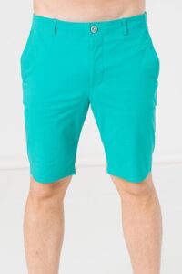 PANTALONI SCURT CASUAL BARBATI GREEN M - PS2122-11-41G-M