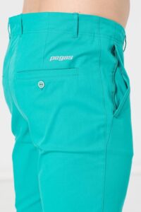 PANTALONI SCURT CASUAL BARBATI GREEN M - PS2122-11-41G-M