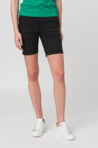 PANTALONI SCURT CASUAL FEMEI BLACK L - PS2122-12-01B-L