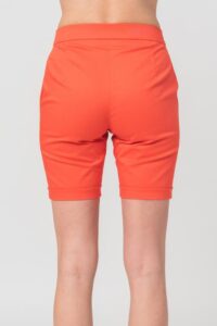 PANTALONI SCURT CASUAL FEMEI CORAL XL - PS2122-12-04C-XL